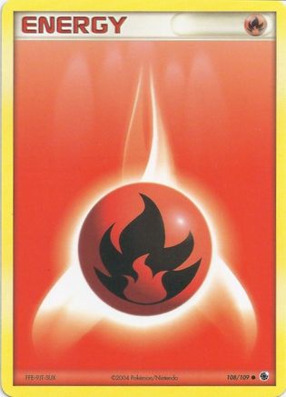 Énergie de feu (108/109) [EX : Battle Stadium] 