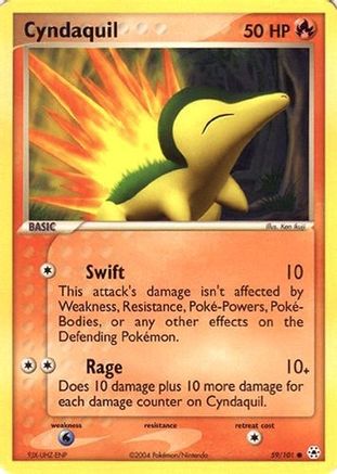 Cyndaquil (59/101) [EX : Stade de combat] 