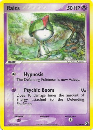 Ralts (74/100) [EX : Stade de combat] 