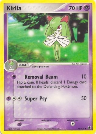 Kirlia (34/109) [EX : Stade de combat] 