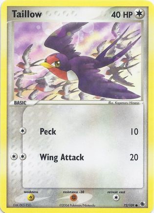 Taillow (72/109) [EX : Stade de combat] 