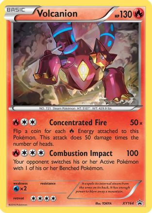 Volcanion - XY164  - Holofoil - Promo