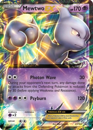 Mewtwo EX XY183  - Holofoil - Promo