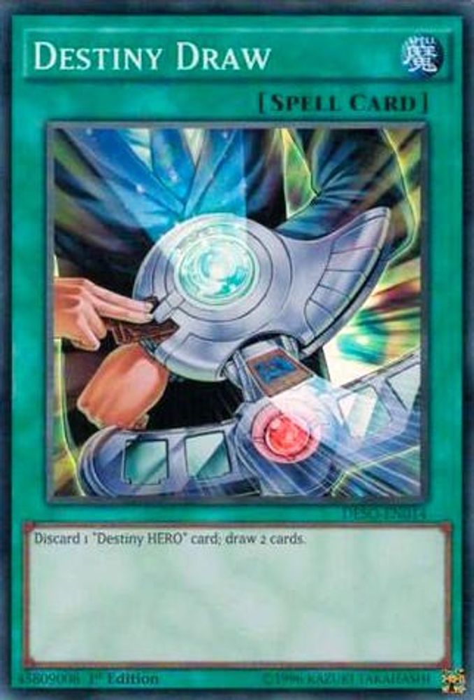 Destiny Draw (DESO-EN014) - Super Rare