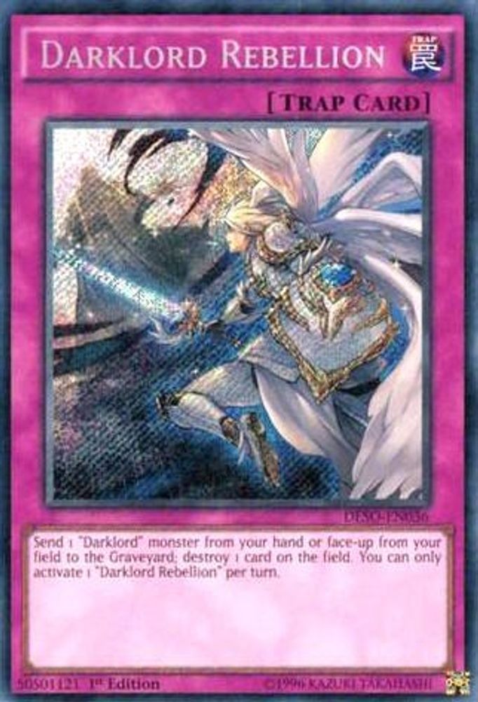 Darklord Rebellion (DESO-EN036) - Secret Rare