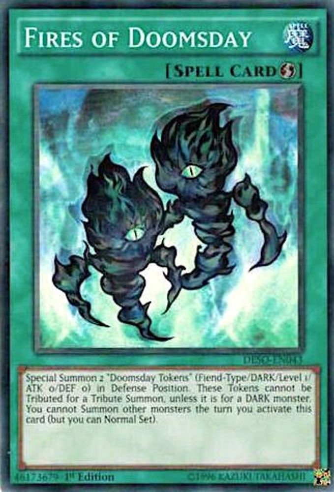 Fires of Doomsday (DESO-EN043) - Super Rare
