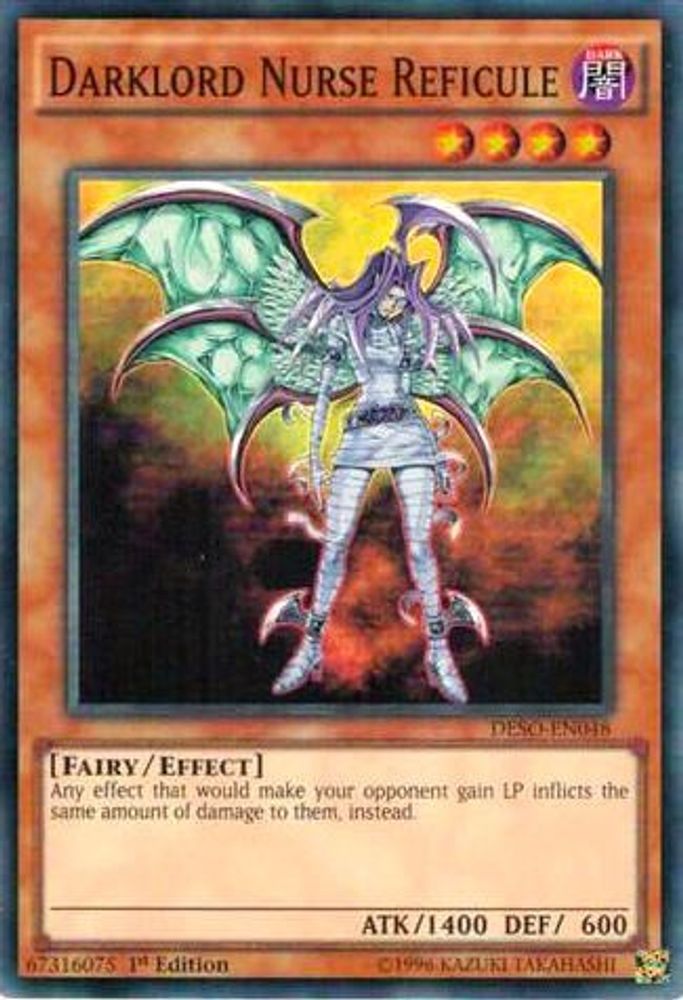 Darklord Nurse Reficule (DESO-EN048) - Super Rare