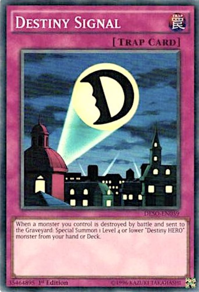 Signal du destin [DESO-EN059] Super Rare 