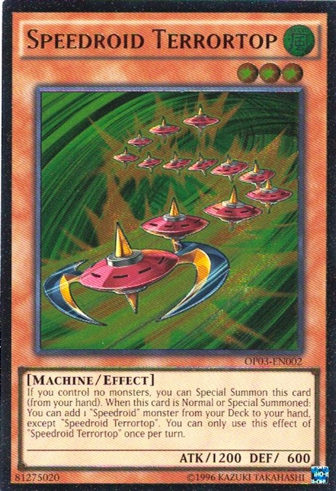 Speedroid Terrortop [OP03-EN002] Ultime Rare 