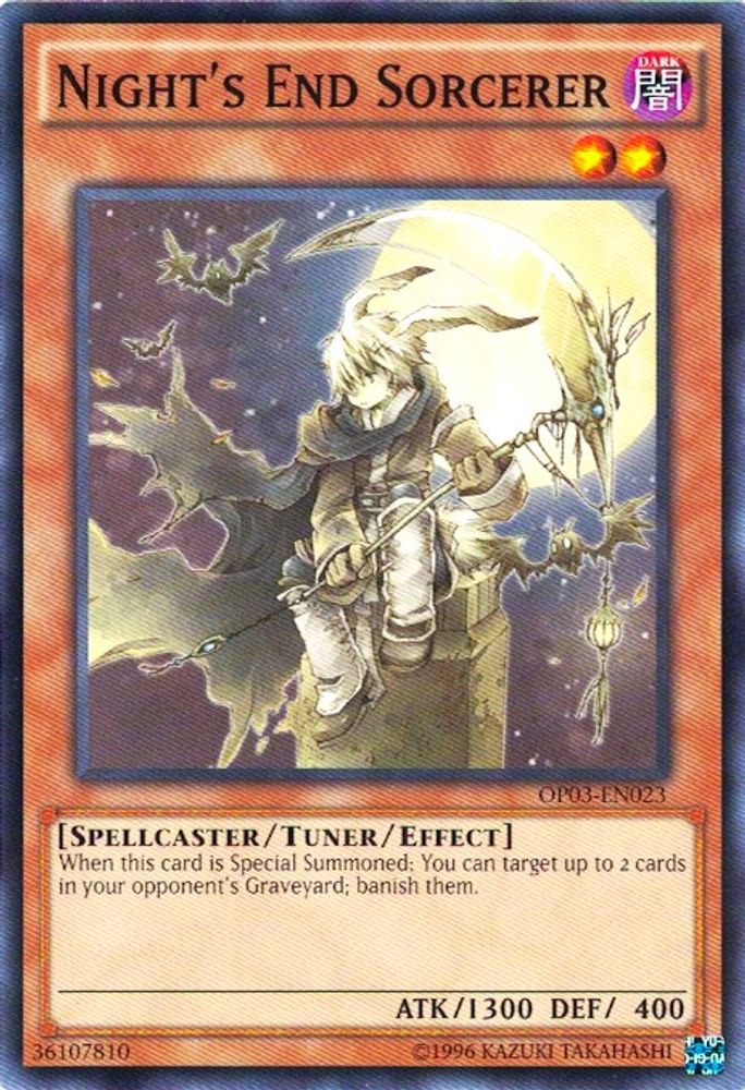Night's End Sorcerer (OP03-EN023) - Common
