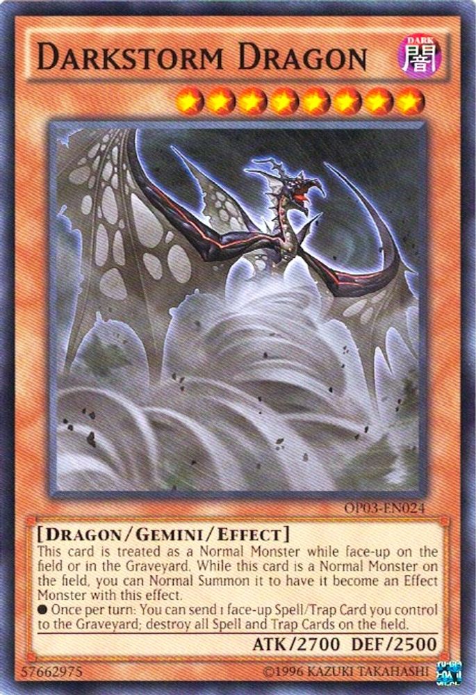Darkstorm Dragon (OP03-EN024) - Common