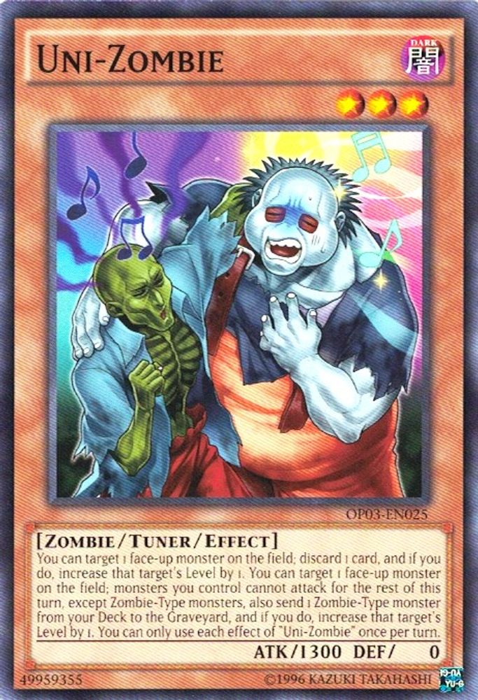 Uni-Zombie [OP03-EN025] Commun 