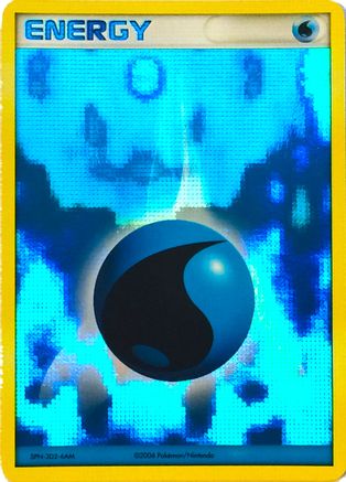 Water Energy (2006-2007 League Promo)  - Holofoil - Promo
