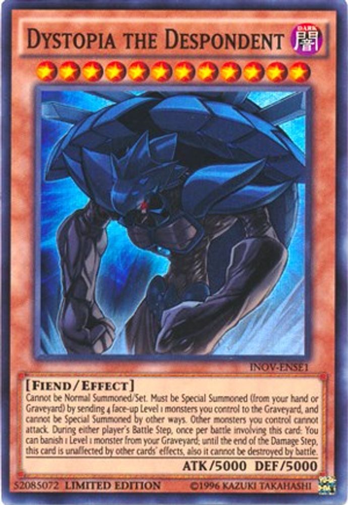 Dystopia the Despondent (INOV-ENSE1) - Super Rare