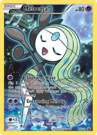 Meloetta - XY120 XY120/211 - XY Promos Holofoil