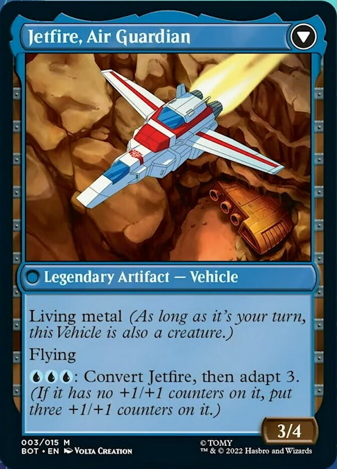 Jetfire, Ingenious Scientist (BOT-003) - Transformers: (convertdfc)
