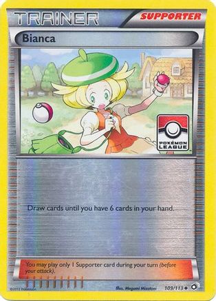 Bianca (Pokemon League) 109/113  - Reverse Holofoil - Promo