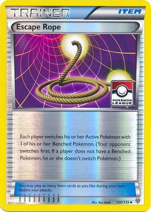 Escape Rope - 120/135 (Pokemon League)/135  - Reverse Holofoil - Promo
