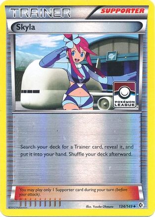 Skyla (Pokemon League) 134/149  - Reverse Holofoil - Promo
