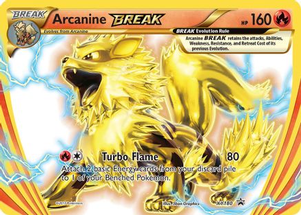 Arcanine BREAK XY180  - Holofoil - Promo