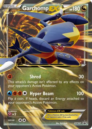 Garchomp EX - XY167  - Holofoil - Promo