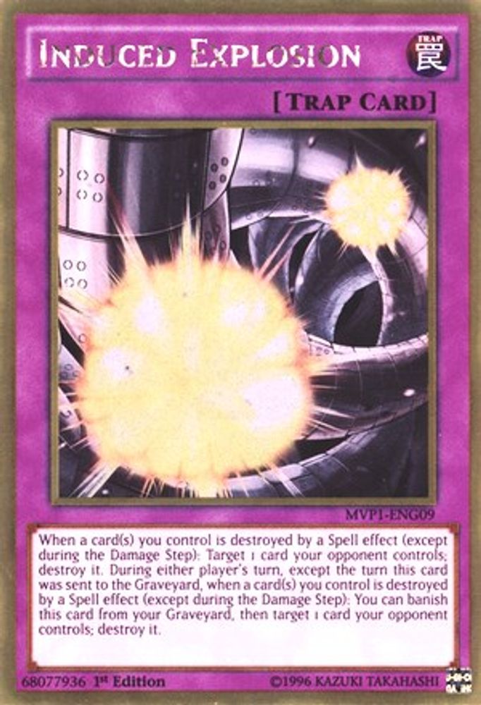 Induced Explosion (MVP1-ENG09) - Gold Rare