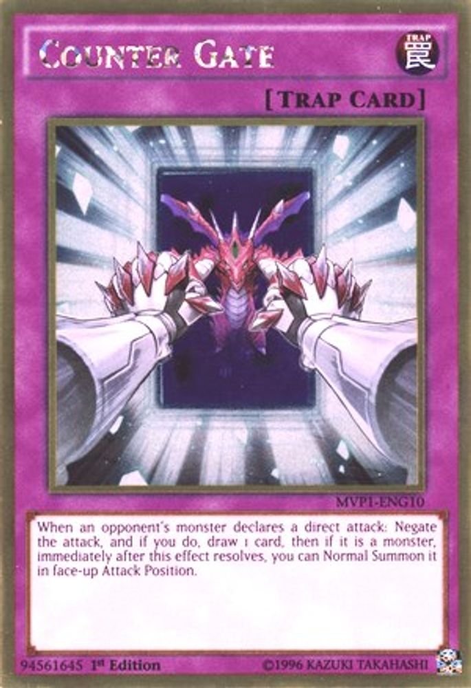 Counter Gate (MVP1-ENG10) - Gold Rare