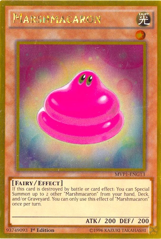 Marshmacaron (MVP1-ENG13) - Gold Rare