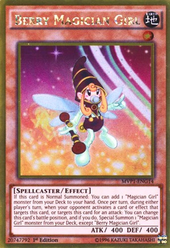 Berry Magician Girl [MVP1-ENG14] Or Rare 