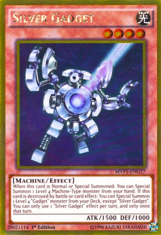 Silver Gadget (MVP1-ENG17) - Gold Rare