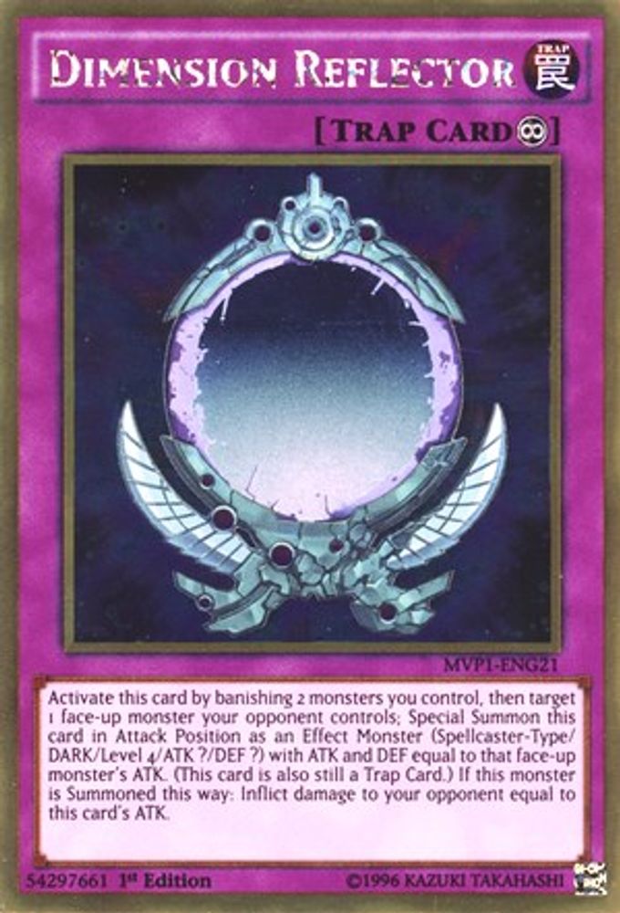 Dimension Reflector (MVP1-ENG21) - Gold Rare