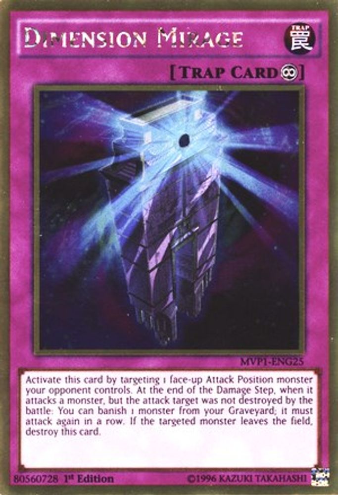 Dimension Mirage (MVP1-ENG25) - Gold Rare