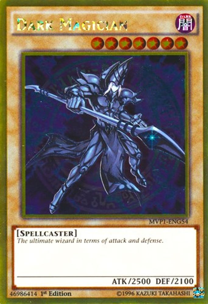 Dark Magician (MVP1-ENG54) - Gold Rare
