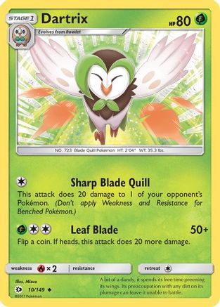 Dartrix 010  - Uncommon