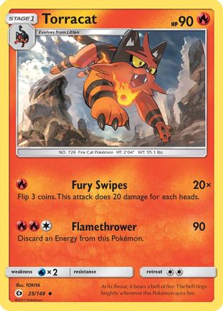 Torracat 025  - Uncommon