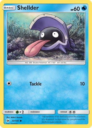 Shellder 033/149  - Common