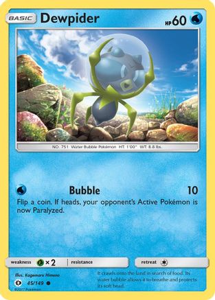 Dewpider 045/149  - Common
