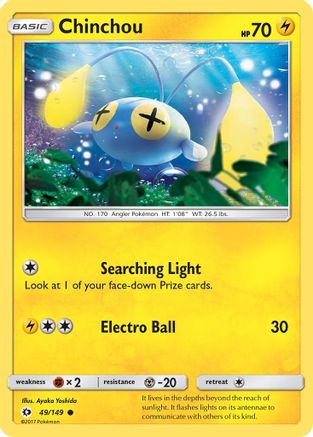 Chinchou 049/149  - Common