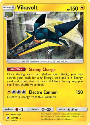 Vikavolt 052  - Holofoil - Holo Rare