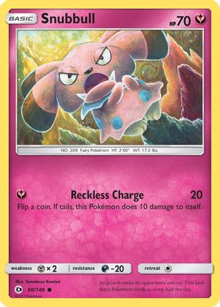 Snubbull 090  - Common