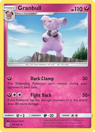 Granbull 091  - Uncommon