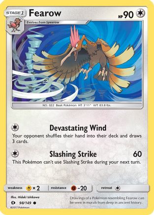 Fearow 098  - Common
