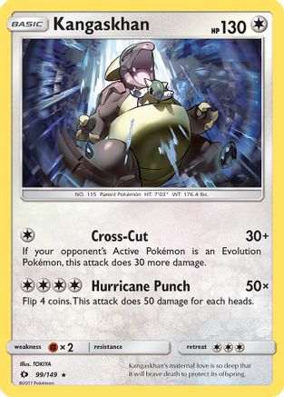 Kangaskhan 099  - Holofoil - Holo Rare