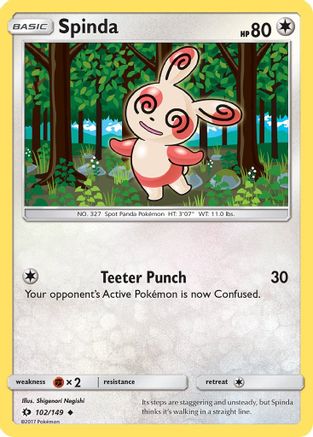 Spinda 102  - Uncommon
