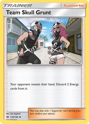 Team Skull Grunt 133  - Uncommon