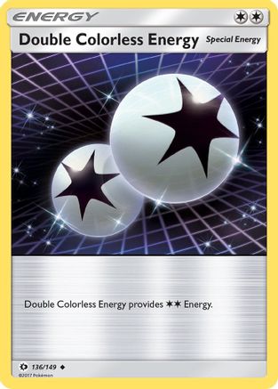 Double Colorless Energy 136  - Uncommon