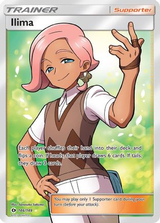 Ilima (Full Art) 146  - Holofoil - Ultra Rare