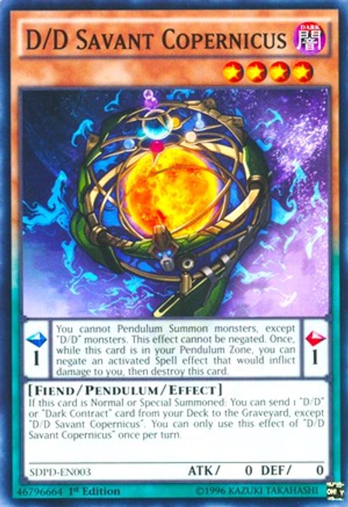D/D Savant Copernicus (SDPD-EN003) - Common