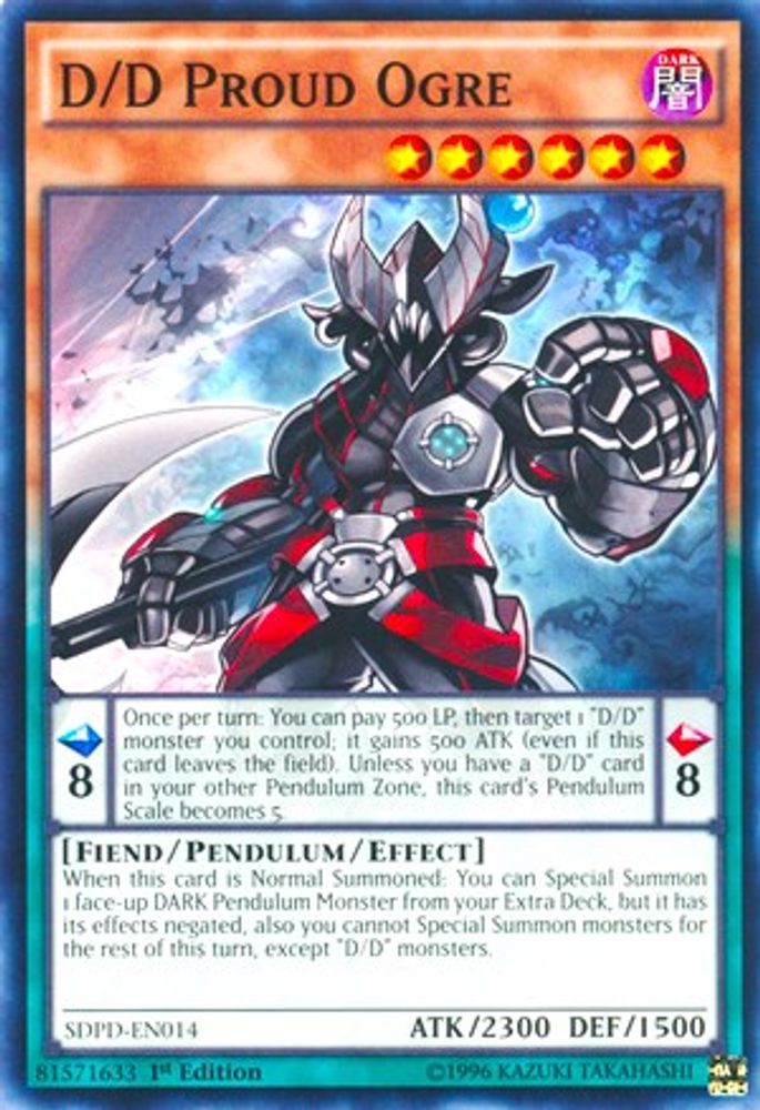 D/D Proud Ogre (SDPD-EN014) - Common