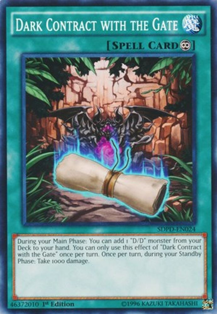 Dark Contract with the Gate (SDPD-EN024) - Common